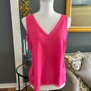 Halogen Pink Sleeveless Top~Size Small